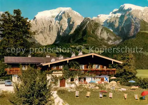 AK / Ansichtskarte Schoenau_Berchtesgaden Gaestehaus Kohlhiaslhoeh Schoenau Berchtesgaden