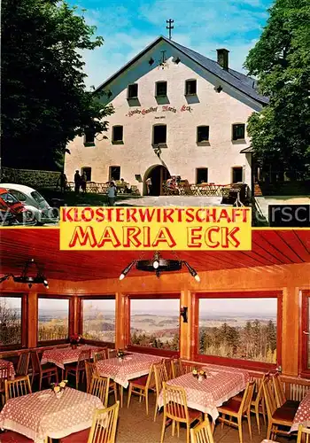 AK / Ansichtskarte Maria_Eck Klosterwirtschaft Maria Eck Gaststube Maria_Eck