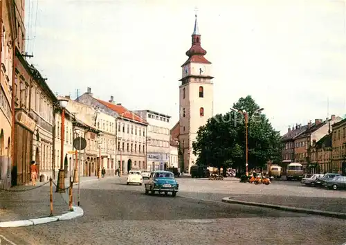 AK / Ansichtskarte Velke_Mezirici Strassenpartie Velke Mezirici
