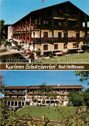 AK / Ansichtskarte Bad_Heilbrunn Kurheim Schutzherrhof Panorama Bad_Heilbrunn