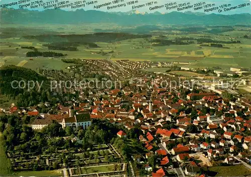 AK / Ansichtskarte Marktoberdorf Fliegeraufnahme Marktoberdorf