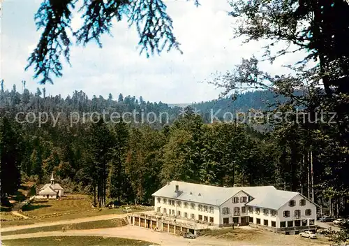 AK / Ansichtskarte Ventron_Vosges Ermitage du Frere Joseph Hotel de l Ermitage et la Chapelle Ventron Vosges