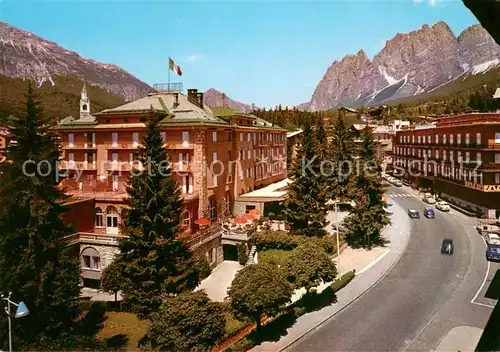 AK / Ansichtskarte Cortina_d_Ampezzo Grand Hotel Savoia Alpen Cortina_d_Ampezzo