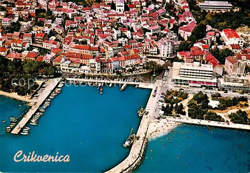 AK / Ansichtskarte Crikvenica_Kroatien Hafen Crikvenica Kroatien