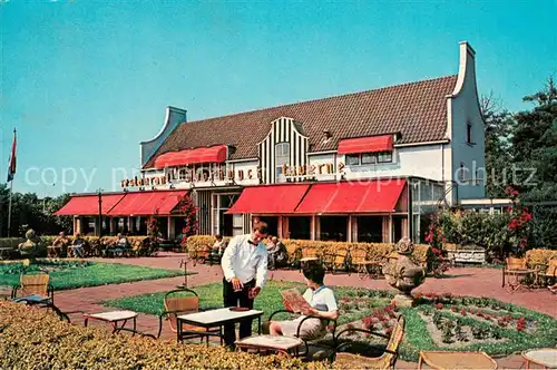 AK / Ansichtskarte Rijswijk Motel Hoornwijck Restaurant Terrasse Garten Rijswijk