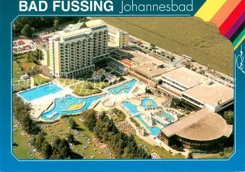 AK / Ansichtskarte Bad_Fuessing Johannesbad Fliegeraufnahme Bad_Fuessing