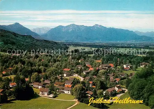 AK / Ansichtskarte Bad_Heilbrunn Fliegeraufnahme Bad_Heilbrunn