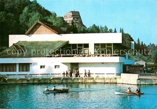AK / Ansichtskarte Poiana_Brasov Lacul de agrement 