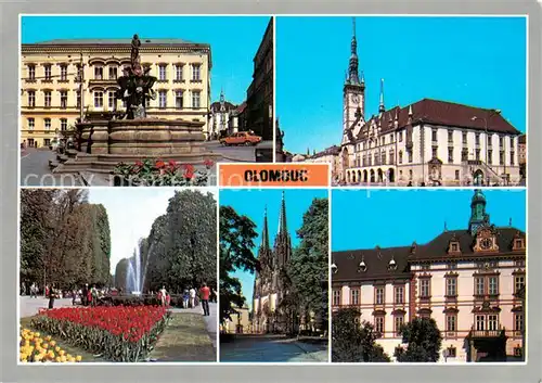 AK / Ansichtskarte Olomouc_Olmuetz_CZ Premyslovske hradiste V soucasnosti kulturni a hospodarske stredisko Hane se zachovanym souborem vyznamnych pamatek 