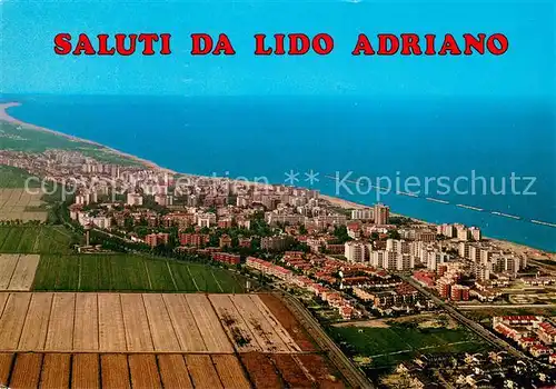 AK / Ansichtskarte Lido_Adriano Fliegeraufnahme Lido Adriano