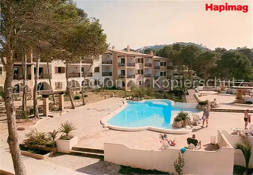 AK / Ansichtskarte Paguera_Mallorca_Islas_Baleares Hapimag Hotelanlage Pool Paguera_Mallorca