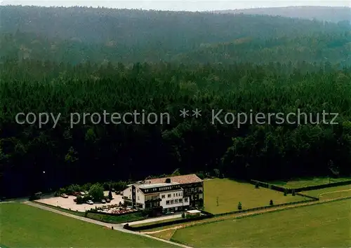 AK / Ansichtskarte Straubenhardt Hotel Pension Adlerhof Fliegeraufnahme Straubenhardt