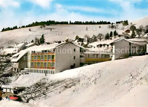 AK / Ansichtskarte Todtnauberg Appartment Hotel Todtnauberg