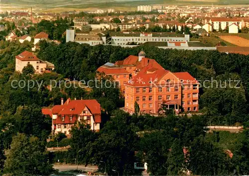 AK / Ansichtskarte Bad_Kreuznach Kinderkurklinik Viktoriastift Fliegeraufnahme Bad_Kreuznach