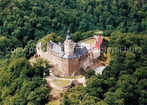 AK / Ansichtskarte Falkenstein_Harz Burg Falkenstein Falkenstein_Harz