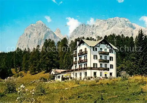 AK / Ansichtskarte Cortina_d_Ampezzo Hotel Pocol Dolomiten Cortina_d_Ampezzo