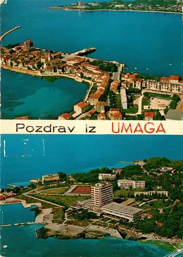 AK / Ansichtskarte Umag_Umago_Istrien Fliegeraufnahmen Umag_Umago_Istrien