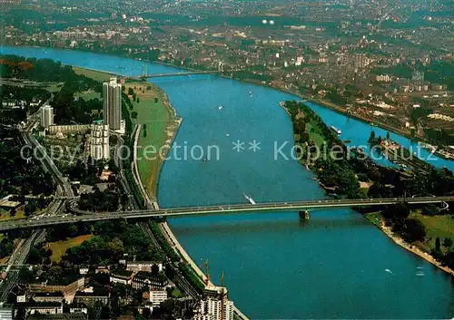 AK / Ansichtskarte Koeln_Rhein Rheinbruecke Koeln_Rhein