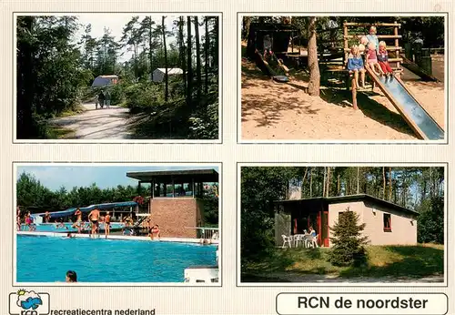 AK / Ansichtskarte Dwingeloo RCN noordster Bungalows Kinderspielplatz Freibad Dwingeloo