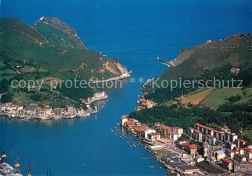 AK / Ansichtskarte Pasajes Vista aerea Pasajes