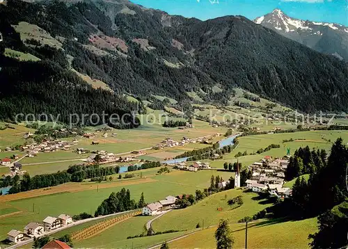 AK / Ansichtskarte Hippach_Ramsberg Fliegeraufnahme mit Ahornspitze Zillertal 