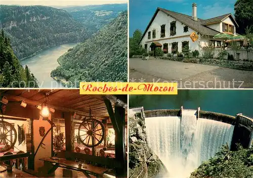 AK / Ansichtskarte Les_Planchettes Restaurant des Roches de Moron Gaststube Staudamm Les_Planchettes