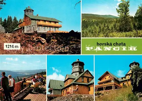 AK / Ansichtskarte Sumava_Czechia Horska chata Pancif Details 