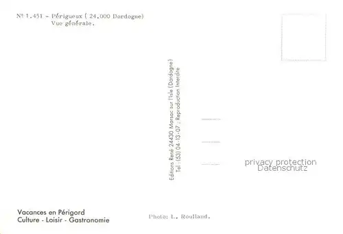 AK / Ansichtskarte Perigueux_24 Vue generale aerienne 