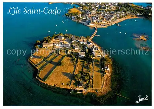 AK / Ansichtskarte Belz Lilot Saint Cado Vue aerienne Belz