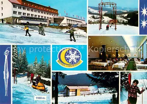 AK / Ansichtskarte Churanov Horsky hotel Churanov osada Zadov obec Stachy Churanov