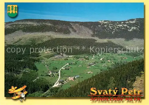 AK / Ansichtskarte Spindleruv_Mlyn_Spindlermuehle Fliegeraufnahme Spindleruv_Mlyn