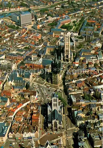 AK / Ansichtskarte Gent_Gand_Flandre Fliegeraufnahme Gent_Gand_Flandre