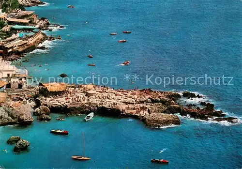 AK / Ansichtskarte Capri_Italia Marina Piccola Lo scoglio delle Sirene Panorama 