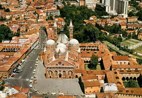 AK / Ansichtskarte Padova Basilica del Santo Veduta aerea Padova