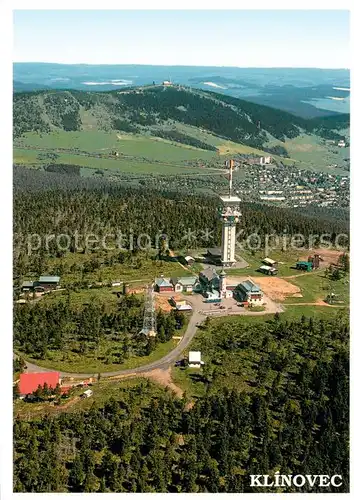 AK / Ansichtskarte Klinovec_Czechia Wintersportzentrum in CR et BRD  