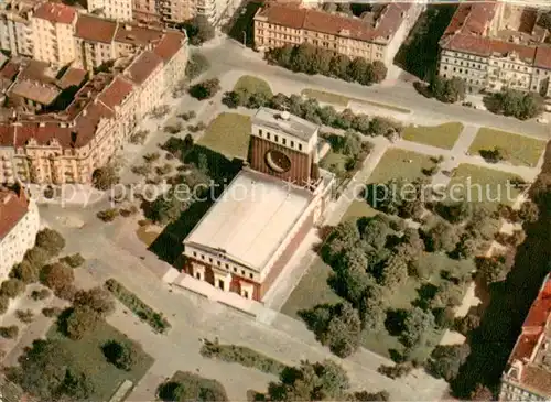 AK / Ansichtskarte Praha_Prahy_Prague Georgsplatz Fliegeraufnahme Praha_Prahy_Prague