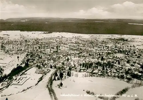 AK / Ansichtskarte Freudenstadt Hoehenluftkurort Wintersportplatz im Schwarzwald Winterpanorama Freudenstadt