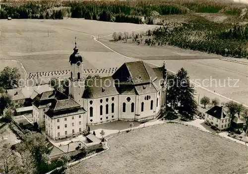 AK / Ansichtskarte Steingaden_Oberbayern Die Wies Wallfahrtskirche des Praemonstratenserklosters Steingaden Oberbayern