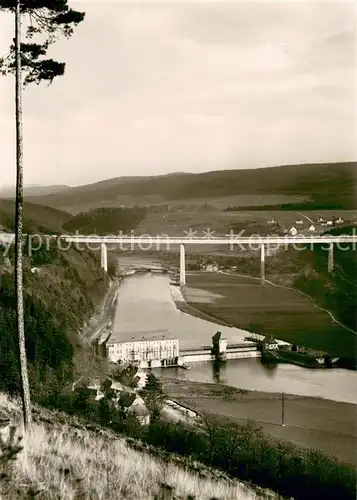 AK / Ansichtskarte Hann._Muenden Hotel Gaststaette Letzter Heller Werratal Autobahnbruecke Hann. Muenden