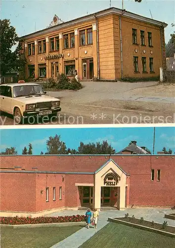 AK / Ansichtskarte Elva_Estland Kaufhalle und Kino Heli 