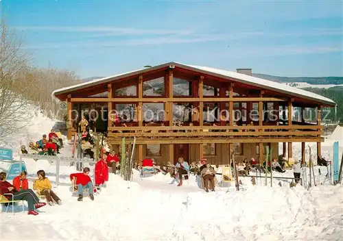 AK / Ansichtskarte Hinterzarten Restaurant Skihuette Georg Thoma Hinterzarten