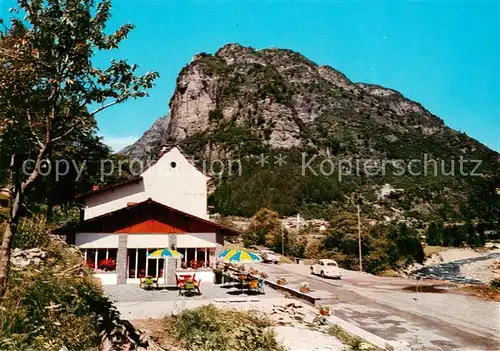 AK / Ansichtskarte Verzasca Ristorante Piee Verzasca