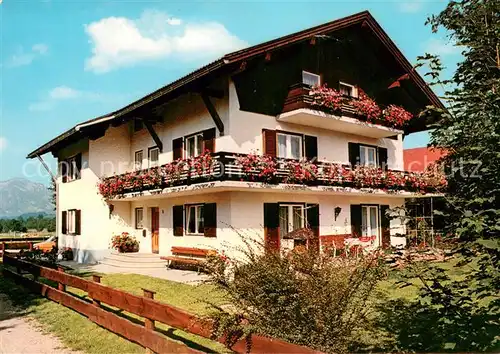 AK / Ansichtskarte Weiler_Fischen Gaestehaus Konrad Muehlegg Weiler_Fischen