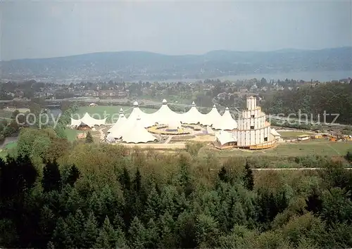 AK / Ansichtskarte Zuerich_ZH Heureka Nationale Forschungsausstellung 1991 Zuercher Forum Zuerich_ZH
