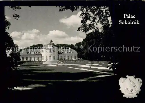 AK / Ansichtskarte Sokolniki Palac Sokolnik Hotel Restauracja Schlosshotel 