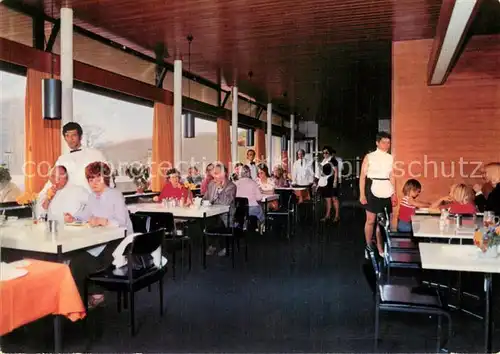 AK / Ansichtskarte Knuellwald Autobahnrasthaus Hasselberg Restaurant Knuellwald