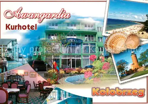 AK / Ansichtskarte Kolobrzeg_Kolberg_Ostseebad Awangardia Kurhotel 