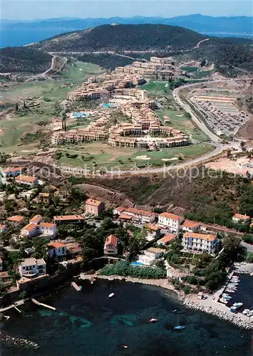 AK / Ansichtskarte Agay_Var Fliegeraufnahme surplombant de village Agay_Var