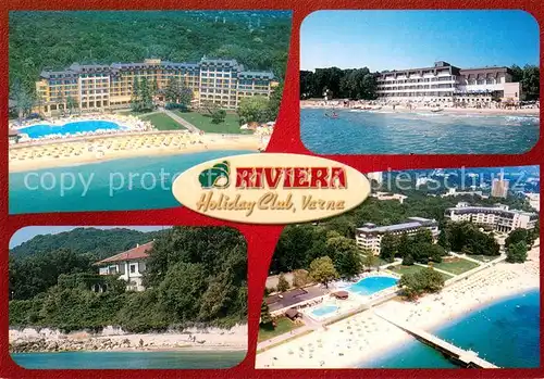AK / Ansichtskarte Varna_Warna_Bulgaria Holiday Club Teilansichten 