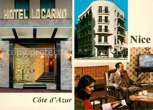 AK / Ansichtskarte Nice_06 Hotel Locarno  